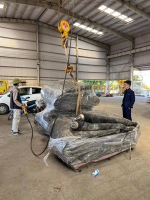 คุณภาพ เรือยางเปิดตัวถุงลมนิรภัยทางทะเล Inflatable Pneumatic Heavy Lifting โรงงาน